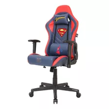 Cadeira De Escritório Eaglex Gamer Ergonômica Azul-marinho E Vermelha Com Estofado De Espuma Injetada D28. Espuma Injetada D23.