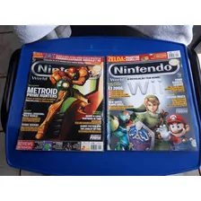 Kit Com 8 Revistas De Games - Nintendo World 