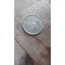 Moneda De 25 Centavos De La República De Guatemala 