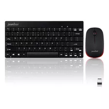 Periduo-712b - Juego De Mini Teclado Y Mouse Inalámbricos, N