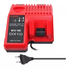 Cargador De Batería De Li-ion M12-18c P/milwaukee 12v 14.4v