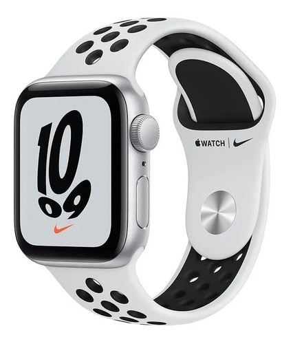Apple Watch Nike Se Gps 40mm Caixa De Alumínio Prata