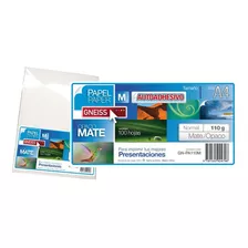 Papel Autoadhesivo Mate 110g Gneiss A4 X 20 Hojas