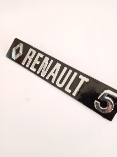 Emblema Letrero Renault 5 Clsico  Foto 3