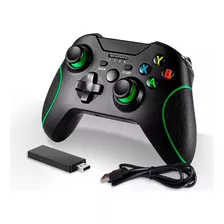 Controle Xbox One Com Fio Joystick Video Game Pc Gamer Cor Preto