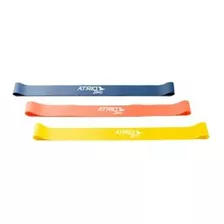 Kit De Faixas Elásticas Mini-bands Atrio Treino Pilates