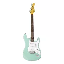 Guitarra Eléctrica G&l Tribute Legacy De Fresno/tilo Surf Green Brillante Con Diapasón De Jatoba