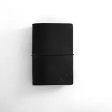 Notekeeper Bolsillo, Libreta Piel, Negro, Travel Journal