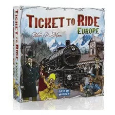 Juego Ticket To Ride Europa En Español / Diverti