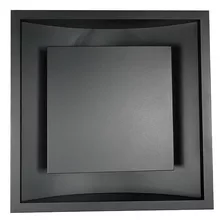 Lustre Embutir Iluminação Decorativa Indireta 45x45 Cor Preto