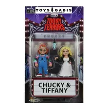 Neca Toony Terrors: Chucky Y Tiffany Pack Nuevo 