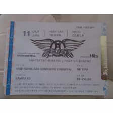 Ingresso Aerosmith Porto Alegre (beira-rio 2016)