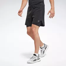 Short Reebok Running 2-1 Negro Hombre