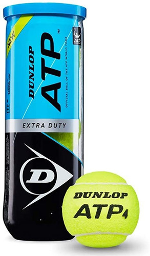 Bolas Dunlop Tennis Atp Extra Duty Ha 3b
