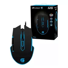 Mouse Gamer P Jogo Fortrek Pro M5 4800dpi Rgb Preto Original