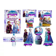 Kit Imprimible Frozen Personalizado