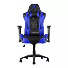 Cadeira De Escritório Thunderx3 Tgc12 Preta E Azul