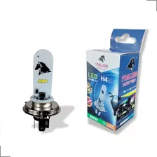 Lâmpada Farol Led H4 Super Branca Moto Lindy 125 8000k