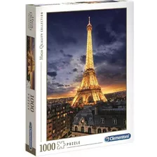 Puzzle Clementoni París Torre Eiffel 1000 Piezas Febo