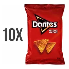 Kit 10 Doritos Nacho Original 92g Pronta