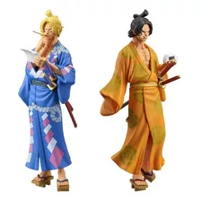 Set De 2 Figuras Sabo & Ace One Piece Banpresto Originales