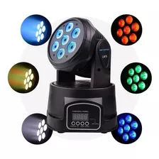 Moving Head Wash 7 Leds 84w Rgbw Dmx Quadriled Beam Dj Festa 110v/220v