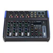 Mezcladora 10 Canales Steelpro Mix-100 Bt Usb 99 Dsp Efectos