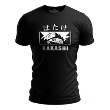 Camiseta Kakashi Hatake Sharingan Naruto Anime Sensei