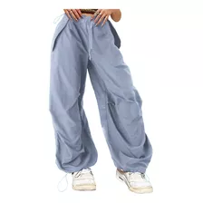 Pantalones De Paracaídas Para Mujer, Pantalones Cargo Con Ci