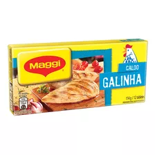 Caldo Em Tablete Galinha Maggi Caixa 114g 12 Unidades