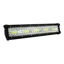 Farol De Milha Super Led Auxiliar 300w Barra Trator Caminhão