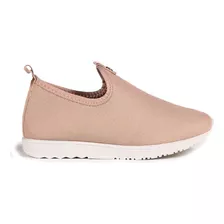 Tênis Via Uno Slip On Urbano Feminino Nude