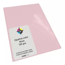 Opalina Color 130 Grs A4 Impresora Tinta Y Laser 500 Hojas