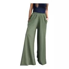 Palazzo Babucha Pantalon Joger Palaso Joggin Deportivo Mujer