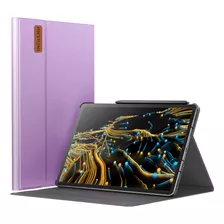Funda Con Soporte Para Samsung Tab S9 Plus/fe Plus Violeta