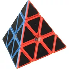 Rubik Cubo 3x3 Qiyi Pyraminx 3x3x3 Fibra Carbono