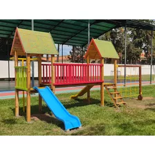 Parque Infantil En Madera Para Niños 