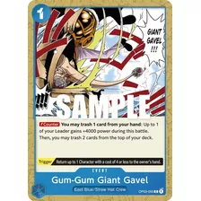 Carta One Piece: Gum-gum Giant Gavel (op03-055)