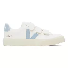 Veja Recife De Cuero Chromefree 'blanco/azul' Mujeres