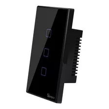 Interruptor De Luz Triple Sonoff Wifi Smart Wall Switch Txt3