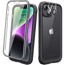 Funda Diaclara Para iPhone 14 Plus C/cam Pant Black