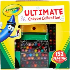 Crayola Ultimate Crayon 152 Pcs Con Purpurina Y Sacapuntas