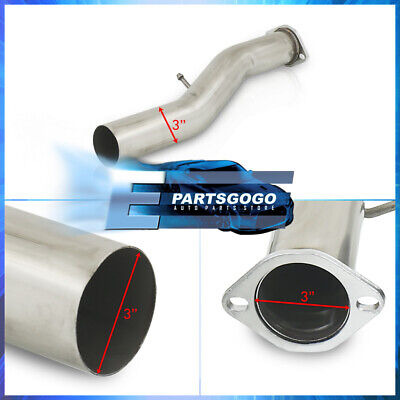 For 94-97 Honda Accord Lx Ex 4cyl 3  Cat Back Exhaust Sy Aac Foto 5