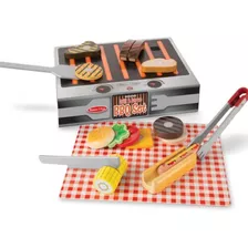 Juego De Parrilla Bbq Hamburguesa Melissa Y Doug Xtrm P