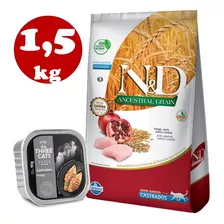 Farmina N&d Ancestral Grain Gato Castrado 1,5kg