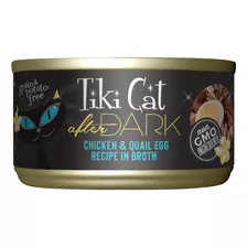 Tiki Cat After Dark, Huevo De Pollo Y Codorniz, Alto Conteni
