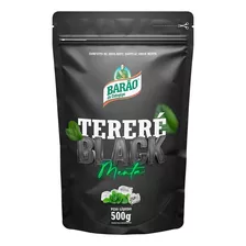 Erva Tereré Black Menta Extra Forte Barão De Cotegipe 500g