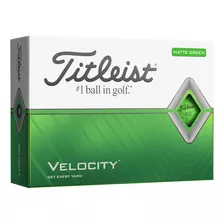 Pelotas Bolas De Golf Titleist Velocity Calidad Verde