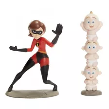 Figuras Los Increibles 2 Elastigirl Y Jack-jack