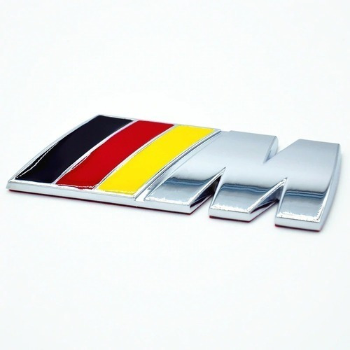 Emblema Logo Para Bmw Serie M 3x8cm Metal Foto 5
